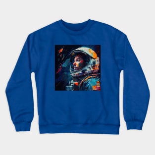 Astronaut Exploring the Unknown Crewneck Sweatshirt